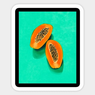 Papaya Sticker